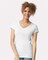 Gildan Softstyle Cotton Semi Fitted V Neck Short Sleeve Casual Fashion T Shirt For Women